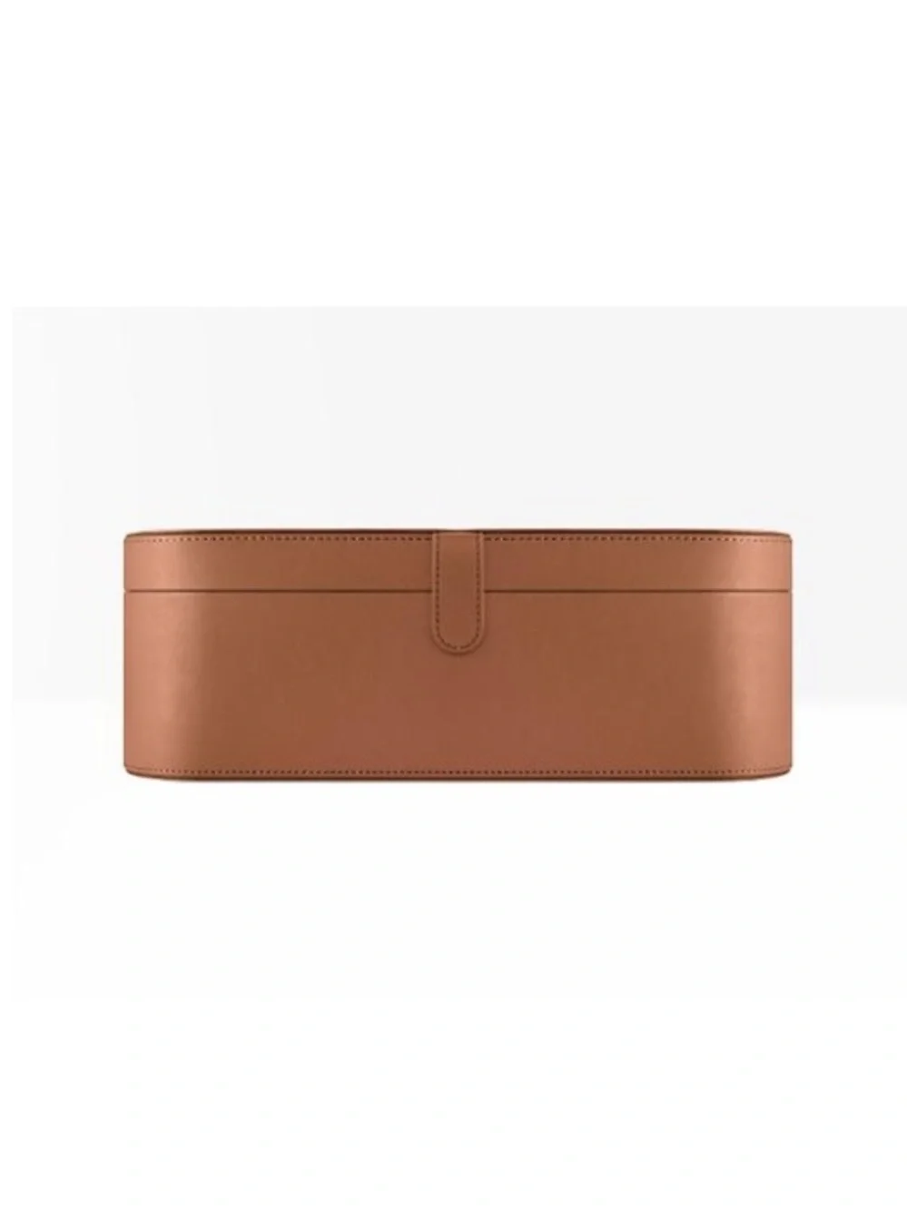 Dyson Supersonic Hair Dryer Presentation Storage Case Faux Leather Tan Magnetic